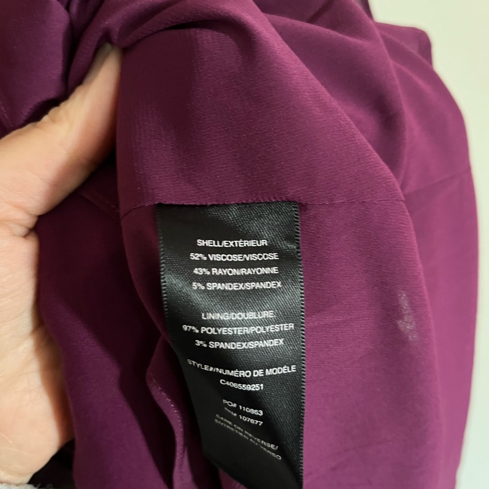 Alice + Olivia Magenta Date Dress | L - Picture 4 of 6